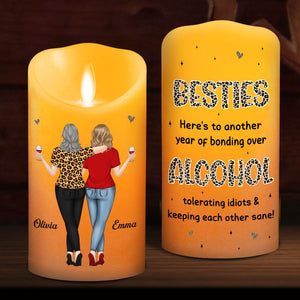 Alcohol Tolerating personalized LED candle