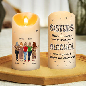 Alcohol Tolerating personalized LED candle