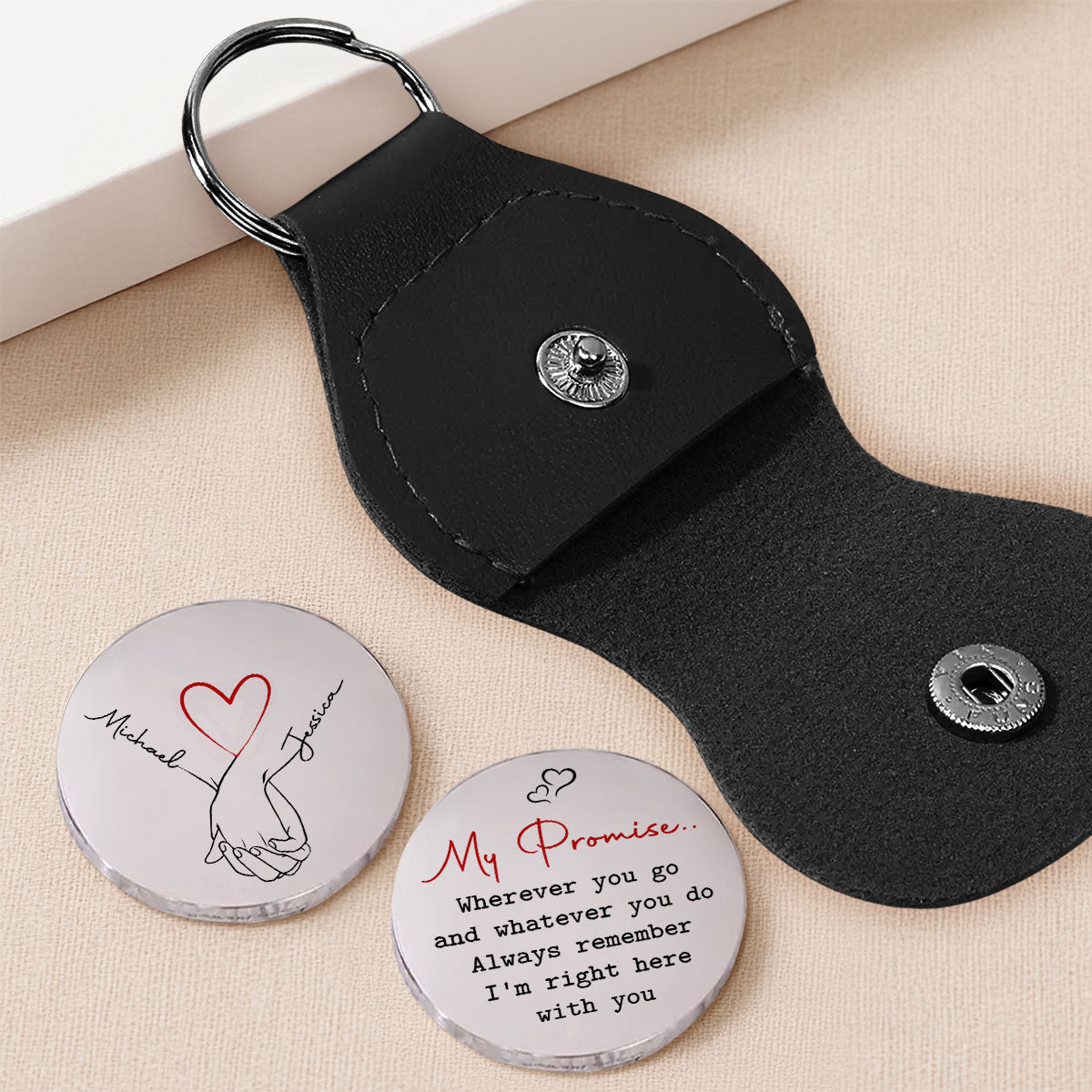 My Promise - Personalized Pocket Hug - Christmas Gift For Husband