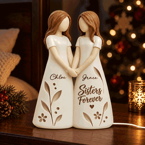 Besties Forever, Sisters Forever personalized light box
