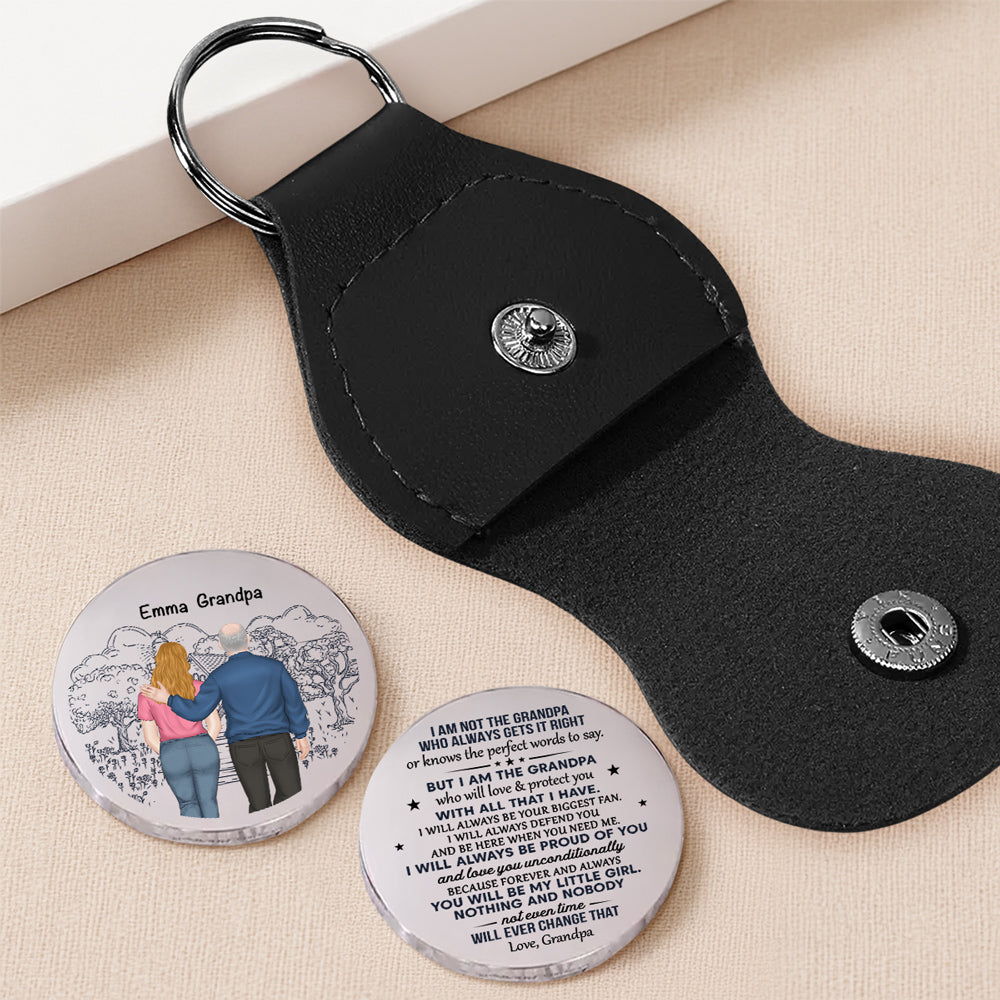 I Will Always Be Your Biggest Fan Ver Grandpa - Personalized Pocket Hug - Christmas Gift For Granddaughter