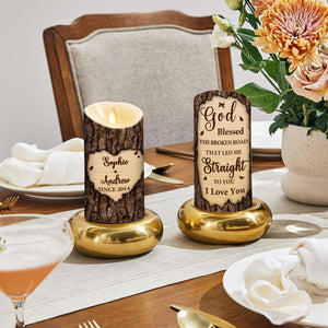 I Love You - Personalized LED Candle