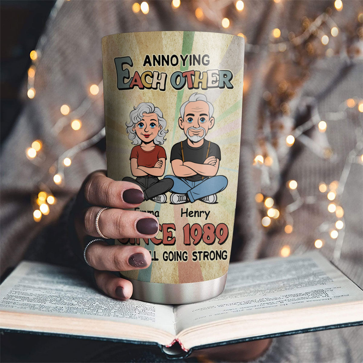 Love You Forever - Personalized Tumbler - Christmas Gift For Husband