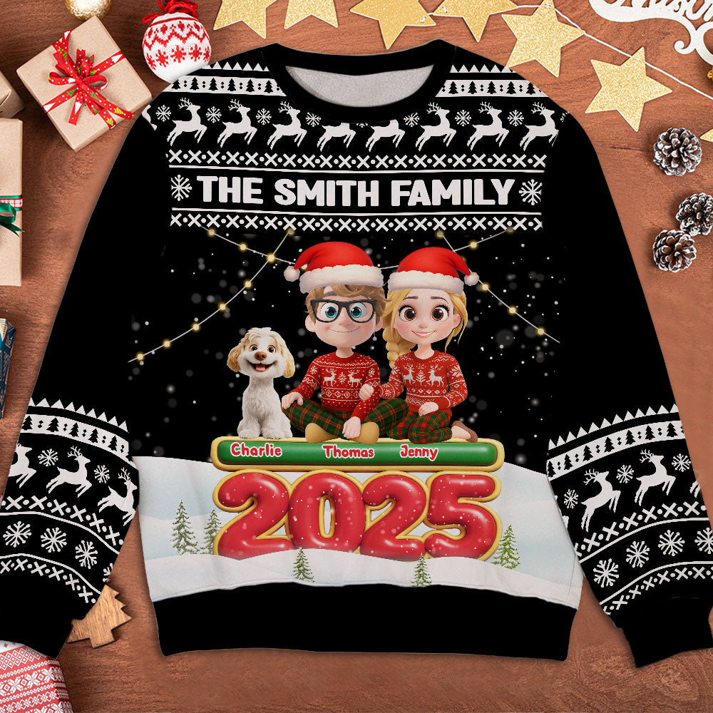 We And Our Kids - Personalized All-Over-Print Sweatshirt