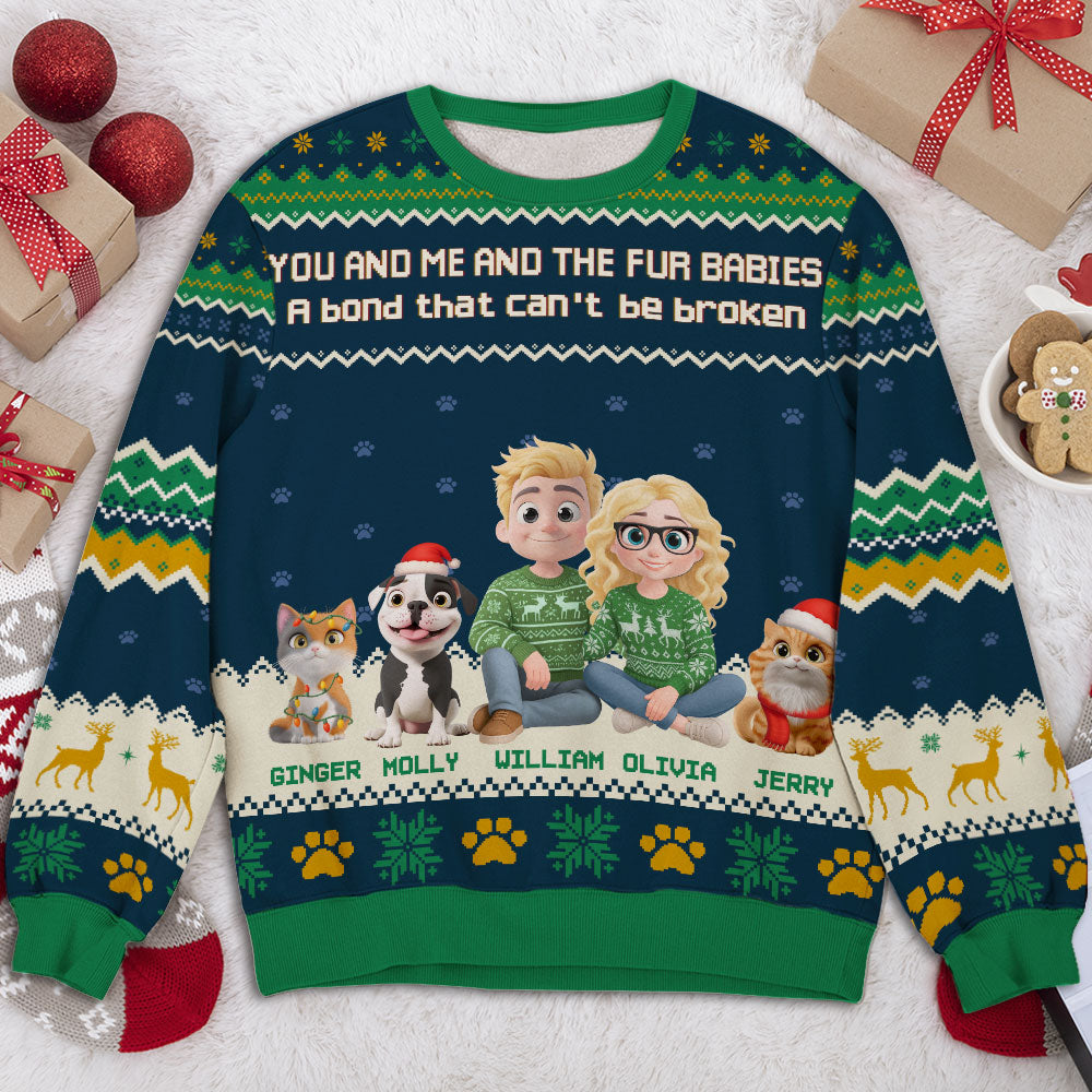 Holy Season With Us - Personalized All-Over-Print Sweatshirt