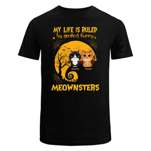 My Life Is Ruled By Meowsters personalized shirt