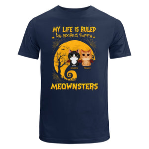 My Life Is Ruled By Meowsters personalized shirt