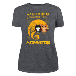 My Life Is Ruled By Meowsters personalized shirt