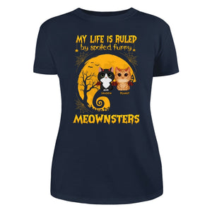 My Life Is Ruled By Meowsters personalized shirt