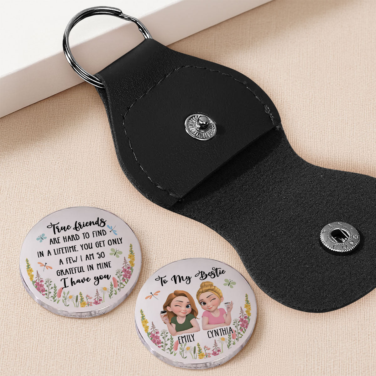 I Am So Grateful - Personalized Pocket Hug - Christmas Gift For Best Friend