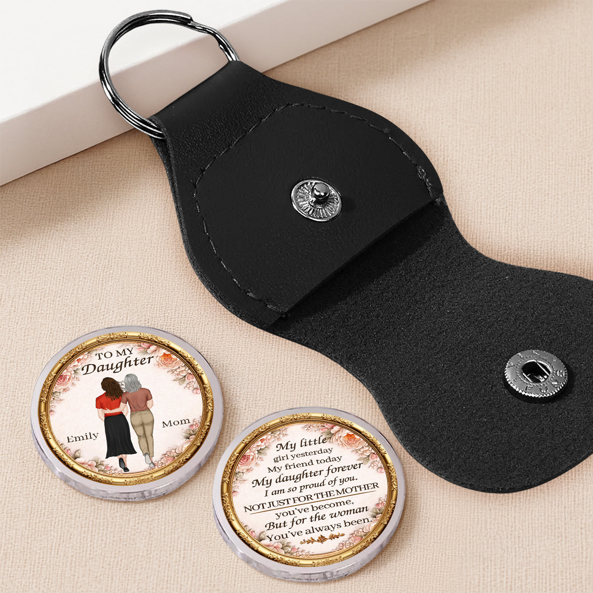 The Mother You Have Become - Personalized Pocket Hug - Christmas Gift For Mom