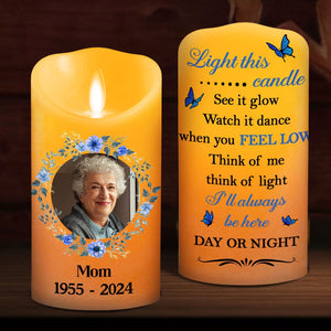 Light This Candle personalized LED candle