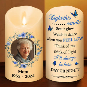 Light This Candle personalized LED candle