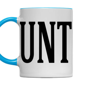 UNT With C - Personalized Accent Mug - Blue