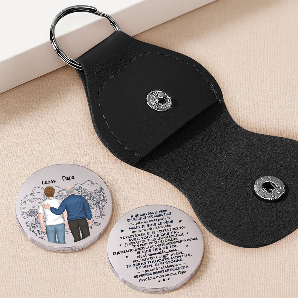 Je serai toujours ton plus grand soutien - Personalized Pocket Hug - Christmas Gift For Son