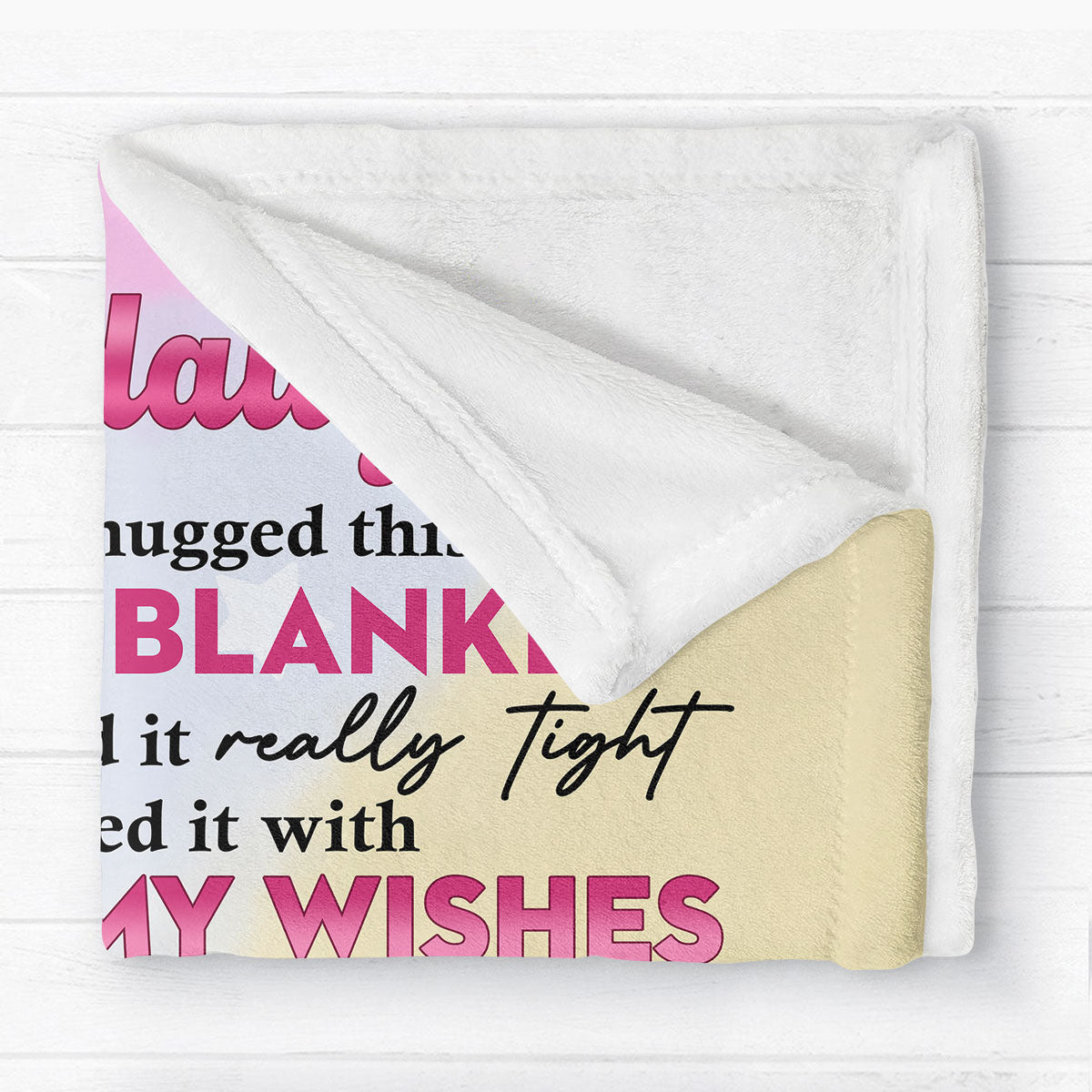 Unicorn Cute Grandma Grandkid To My Granddaughter Grandson Personalized Fleece Blanket - Gift For Granddaughter, Grandson