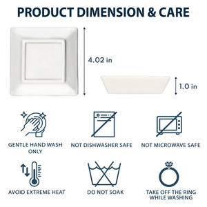 Jewelry dish product dimensions and care