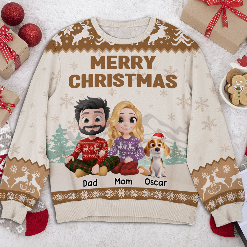 As A Family Now Onwards For Kid - Personalized All-Over-Print Sweatshirt