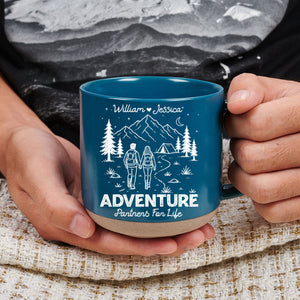 Forever Adventure Partners - Personalized Pottery Mug