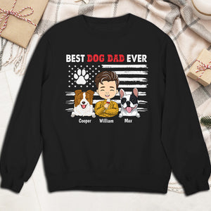 My Best Dad personalized sweatshirt black