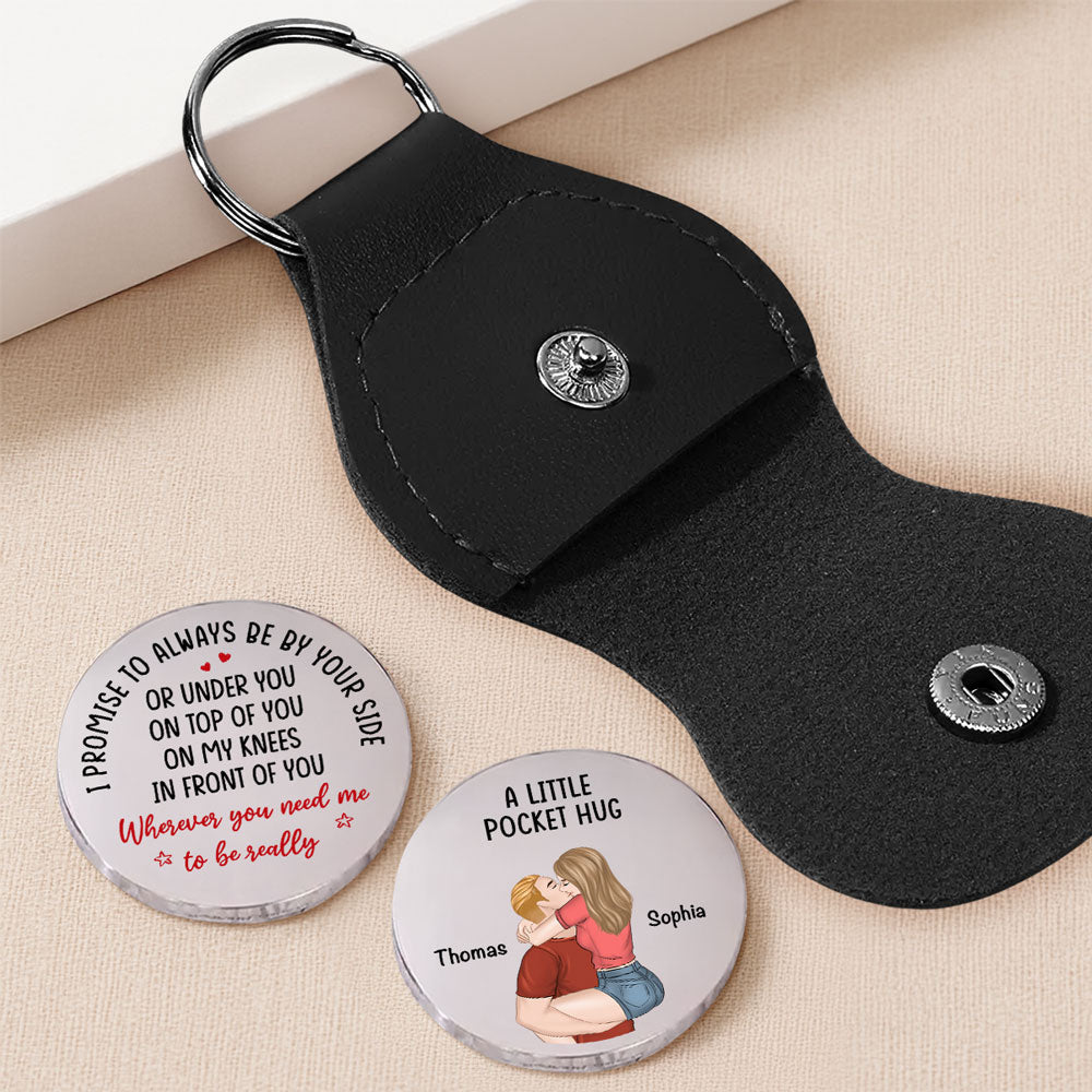 I Promise - Personalized Pocket Hug - Christmas Gift For Husband