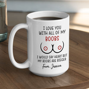 Always Love You personalized coffee mug