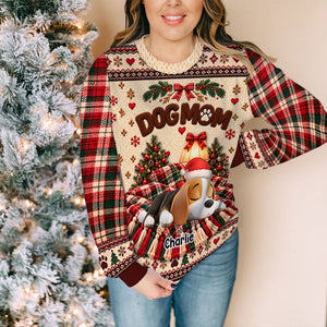 Sleeping Dog sweatshirt on model