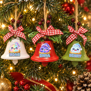 My Jolly Dumpling - Personalized Metal Bell Ornament