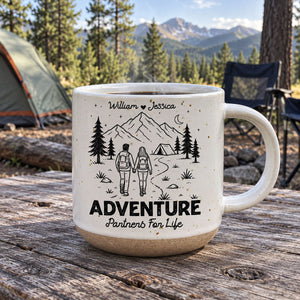 Forever Adventure Partners - Personalized Pottery Mug