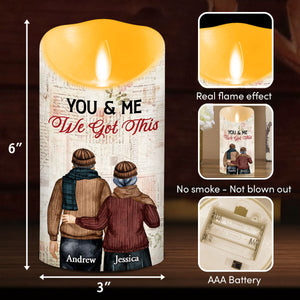 Lavender Candle - Personalized LED Candle