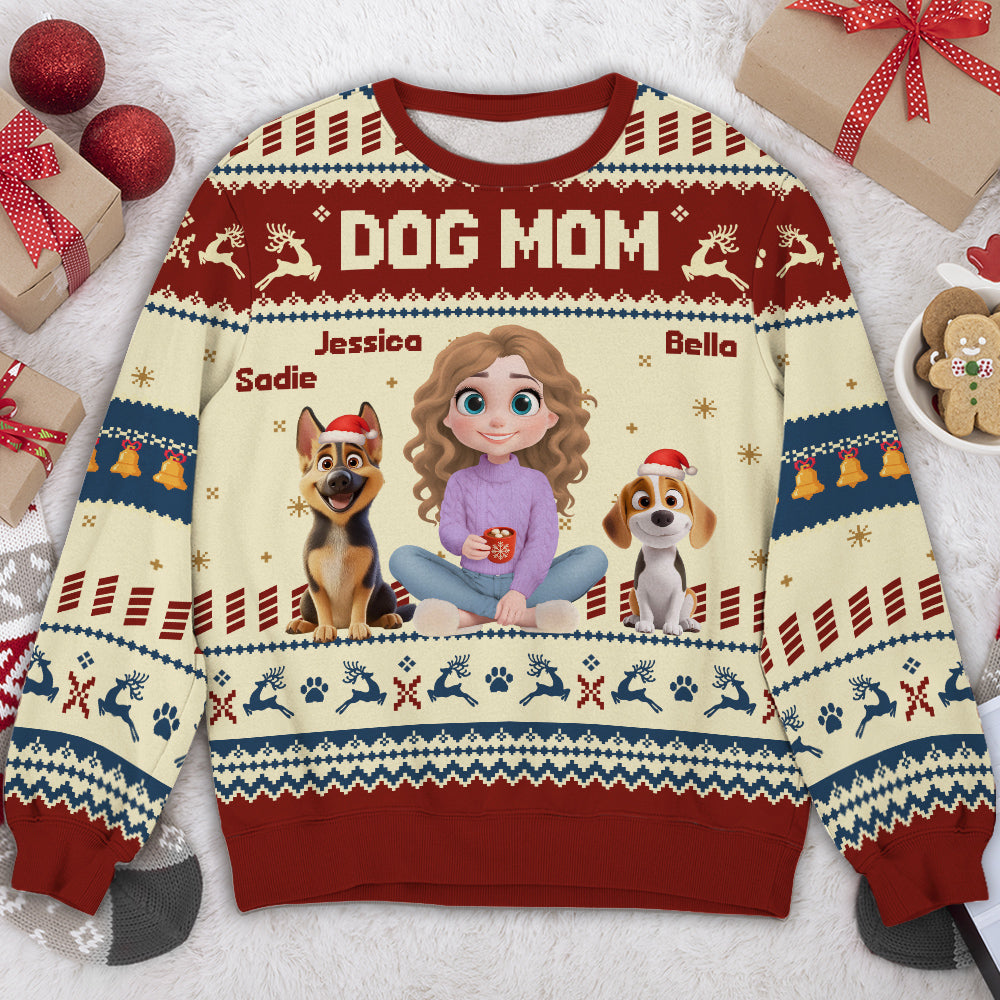 Funny Shirt Of Mom - Personalized All-Over-Print Sweatshirt
