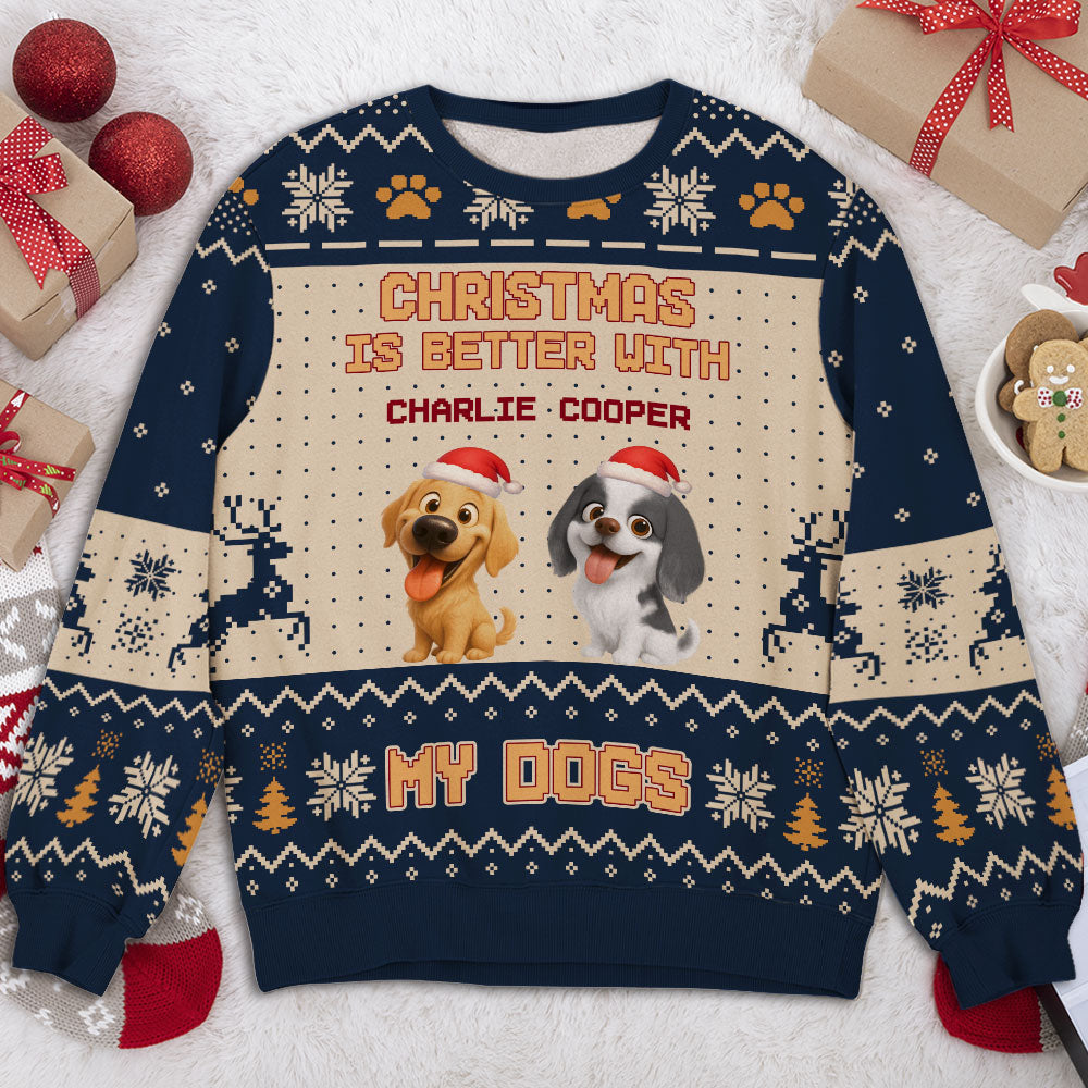 Tit The Season - Personalized All-Over-Print Sweatshirt