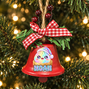 My Jolly Dumpling - Personalized Metal Bell Ornament