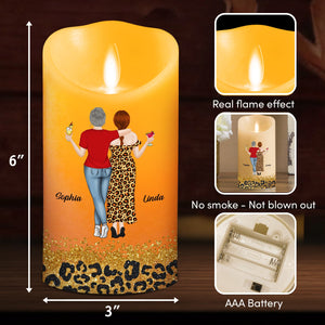 We Are Friends Until We Die - Personalized LED Candle