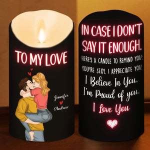 I Believe In You - Personalized LED Candle