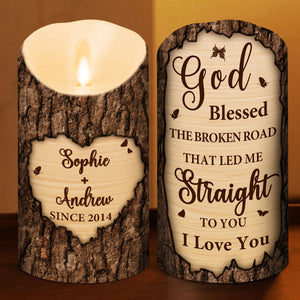 I Love You - Personalized LED Candle