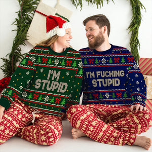 Matching Couple personalized all-over-print sweatshirt