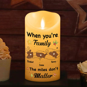 Family Forever - Personalized LED Candle