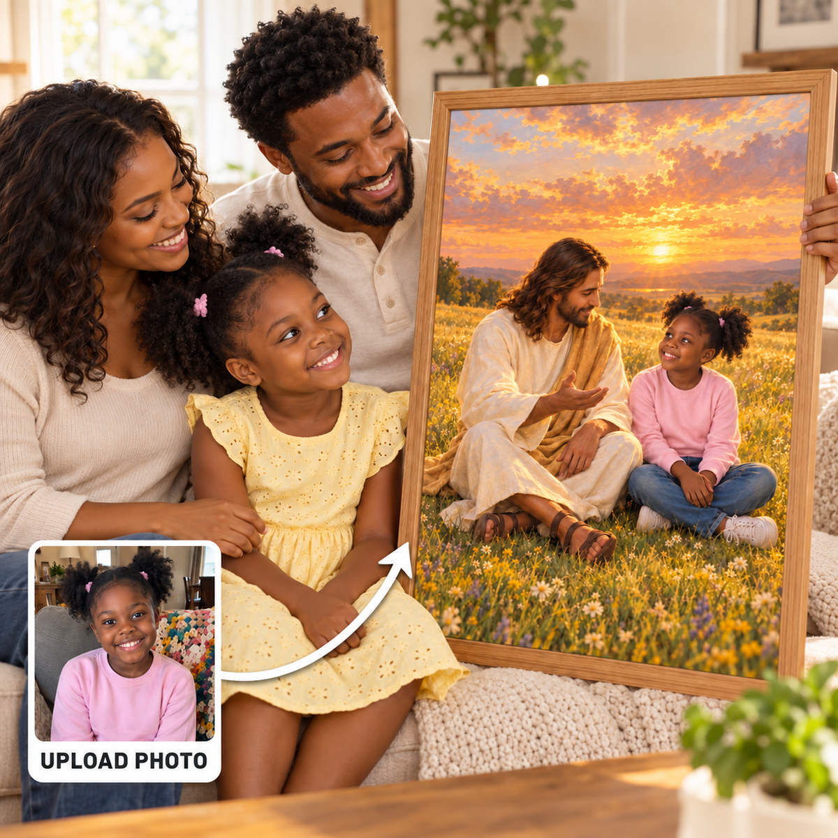 Jesus Teaching Moment - Personalized Poster
