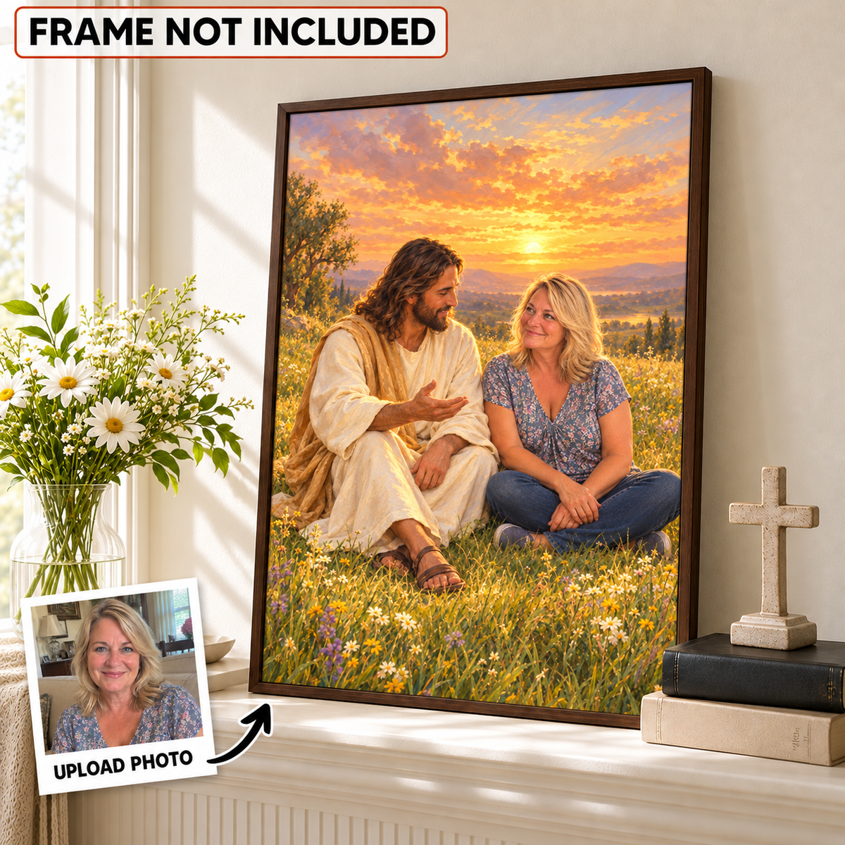 Jesus Teaching Moment - Personalized Poster
