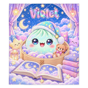 My Jolly Dumpling Personalized Fleece Blanket