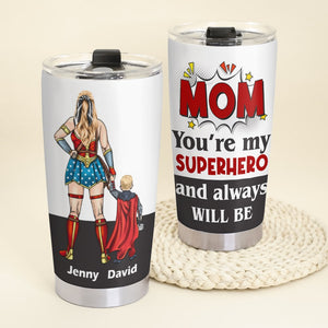 Super Mom Tumbler Cup - Mother's Day Gift For Mom