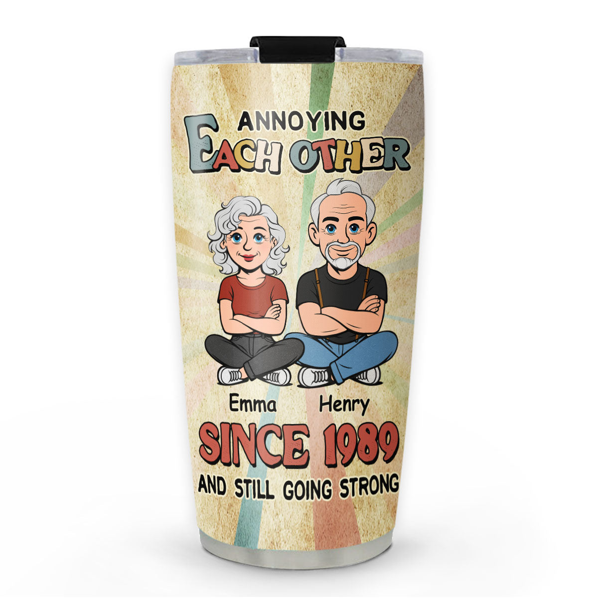 Love You Forever - Personalized Tumbler - Christmas Gift For Husband