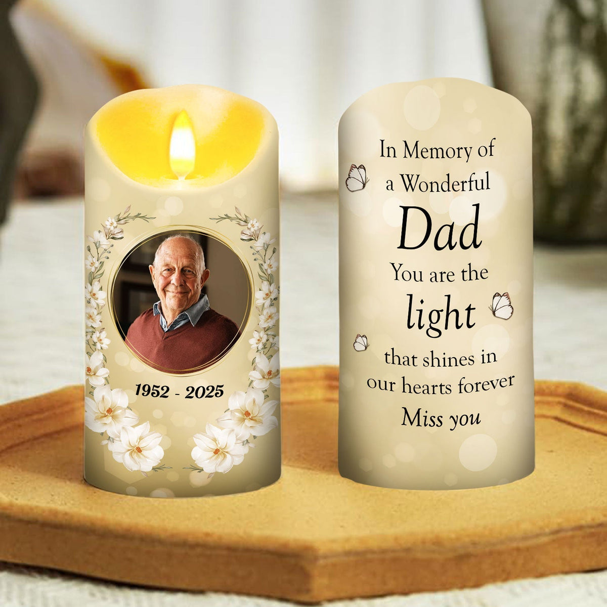 In Memory Of A Wonderful LED candle