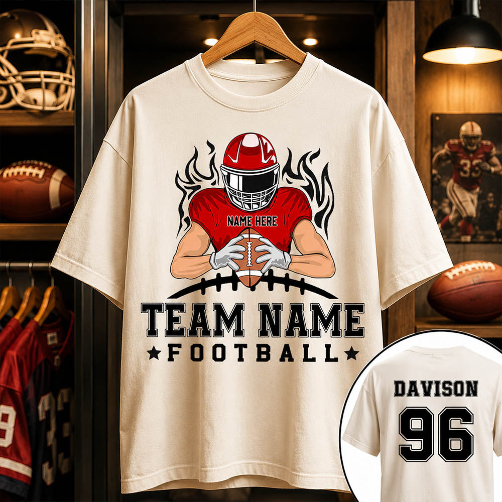 Personalized American Football Team Shirt