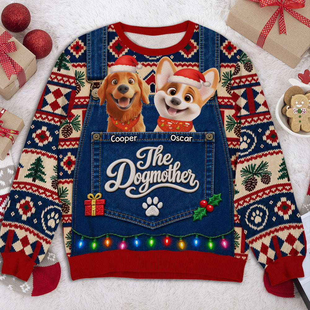 Puppy In My Pocket - Personalized All-Over-Print Sweatshirt