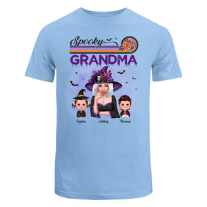 Spooky Grandma Mom Halloween Retro - mockup 5