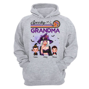 Spooky Grandma Mom Halloween Retro - mockup 11