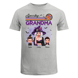 Spooky Grandma Mom Halloween Retro - mockup 15