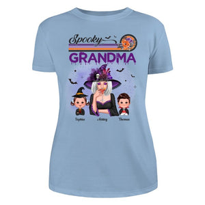 Spooky Grandma Mom Halloween Retro - mockup 13